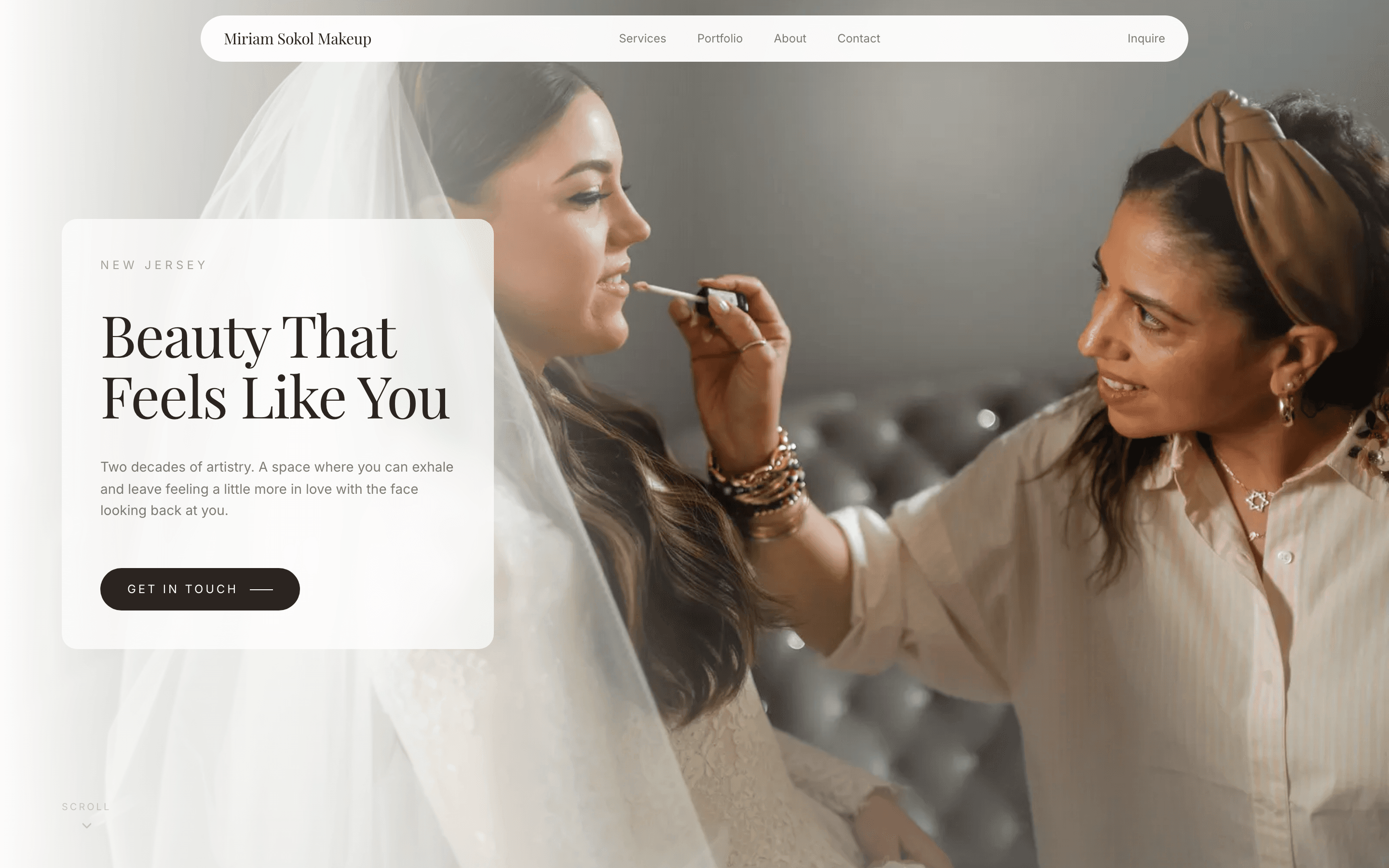 Miriam Sokol Makeup on desktop