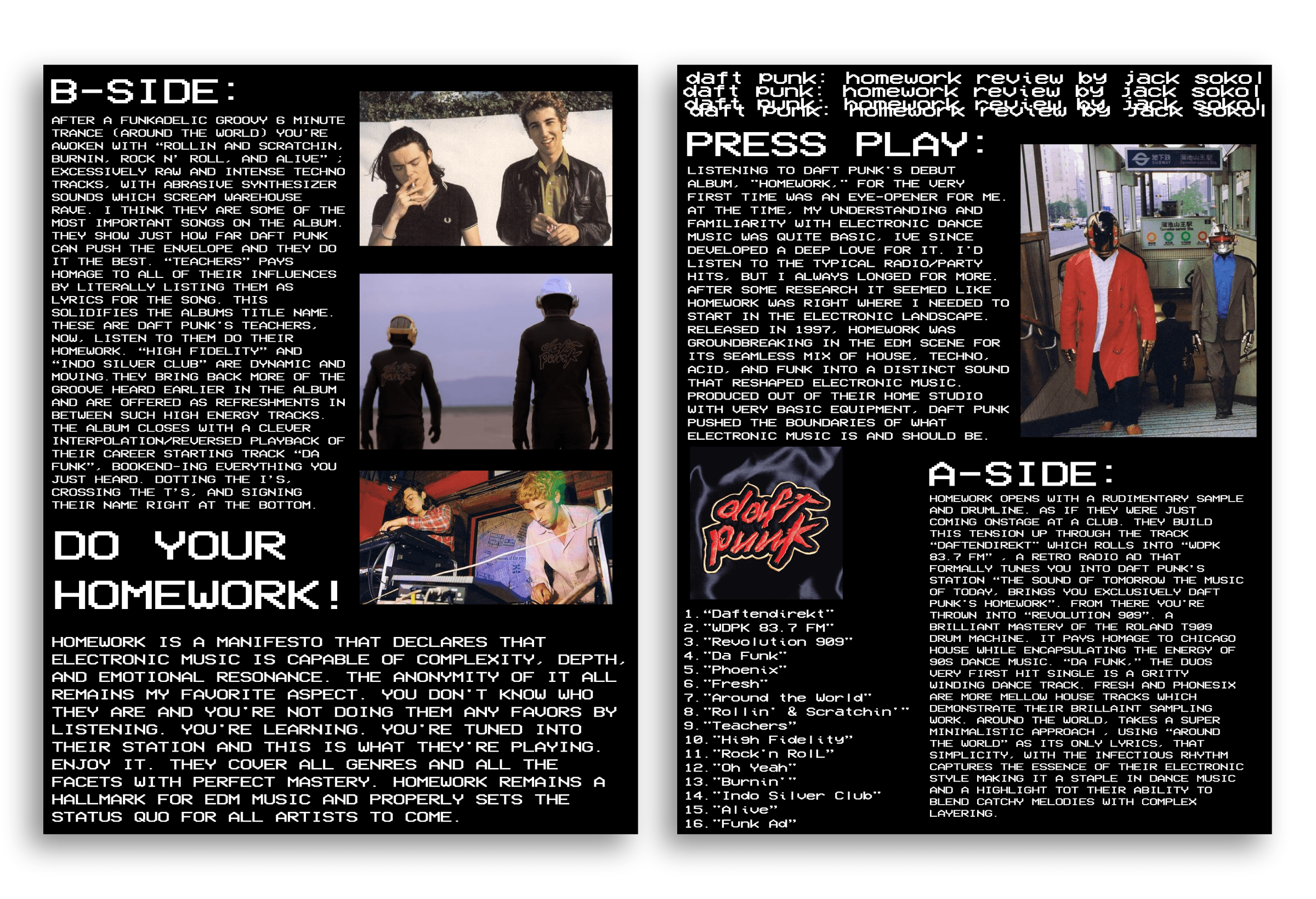 Multimedia Design Class Visual Essay