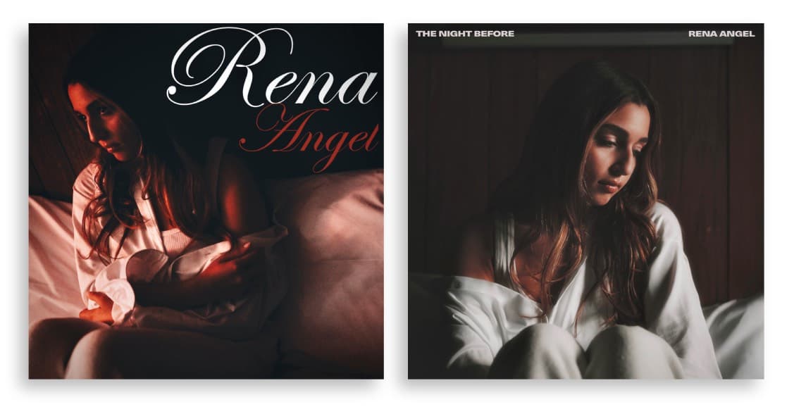 Rena Angel Single Covers